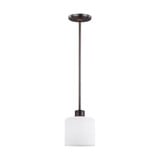 Canfield One Light Mini Pendant 5.5 Inch by 6.38 Inch by Generation - 6128801