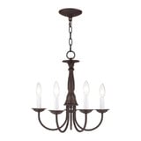 Home Basics 5 Light Small Chandelier by Livex - 6030