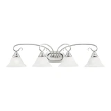 Coronado 4 Light Vanity Light by Livex - 6104