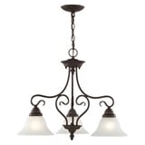 Coronado 3 Light Medium Chandelier by Livex - 6133