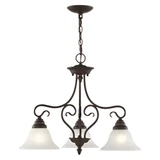 Coronado 3 Light Medium Chandelier by Livex - 6133