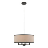 Park Ridge 4 Light Small Chandelier by Livex 62613 - 62613