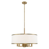 Park Ridge 6 Light Medium Chandelier by Livex 62616 - 62616