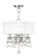 Newcastle 4 Light Small Chandelier by Livex - 6304