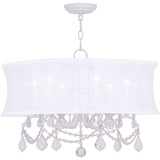 Newcastle 4 Light Small Chandelier by Livex - 6304