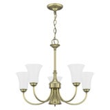 Ridgedale 5 Light Medium Chandelier by Livex - 6465
