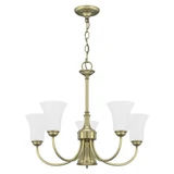 Ridgedale 5 Light Medium Chandelier by Livex - 6465