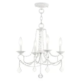Pennington 4 Light Small Chandelier by Livex - 6514