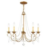 Pennington 5 Light Medium Chandelier by Livex - 6515