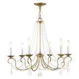 Pennington 6 Light Large Chandelier by Livex - 6516