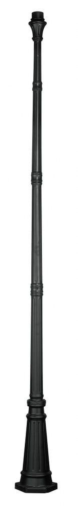 114.5 Inch Outdoor Cast Aluminum Fluted Post by Livex - 7617