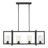 Mitte 4 Light Medium Island Pendant by Generation - 6641504
