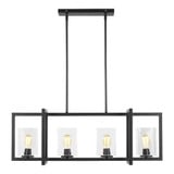 Mitte 4 Light Medium Island Pendant by Generation - 6641504