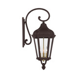 Morgan 3 Light Outdoor Wall Lantern by Livex - 76192