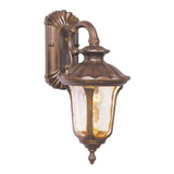 Oxford 1 Light Outdoor Wall Lantern 15.5 Inch Tall by Livex - 7650
