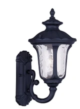 Oxford 1 Light Traditional Outdoor Wall Lantern 15.5 Inch Tall by Livex - 7850
