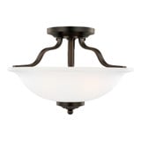 Emmons 2 Light 13 Inch Wide Semi Flush Mount by Generation - 7739002