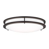 Mahone 34W 1 LED 17.75 Inch Wide Semi Flush Mount by Generation - 7750893