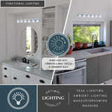 Lasalle 6 Light Vanity Light by Vaxcel - LS-VLD106