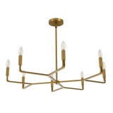 Colette 8 Light Large Chandelier by Dainolite - CLT-328