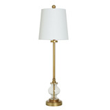 Eli 1 Light Buffet Lamp 33.5 Inches Tall and 10 Inches Wide by Stylecraft - ELI-BL-10