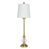 Eli 1 Light Buffet Lamp 33.5 Inches Tall and 10 Inches Wide by Stylecraft - ELI-BL-10