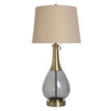 Isaiah 1 Light Table Lamp 37 Inches Tall and 18 Inches Wide by Stylecraft - ISAIAH-TL-18