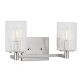 Lando 2 Light Vanity Light 14.25 Inch Wide by Generation - GLV1042