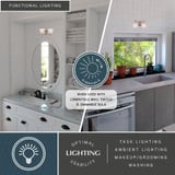 Standford 2 Light Vanity Light by Vaxcel - VL35122