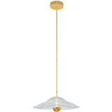 Embark 1 LED Round Pendant 12.25 Inch Tall and 16 Inch Wide by Fine Art - 100063