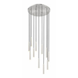 Forest 55W 11 LED Chandelier 12 Inch Tall and 24 Inch Wide By Z-Lite - 919MP12-11R