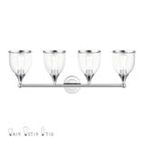 Ashridge 4 Light Vanity Light by Livex - 14134
