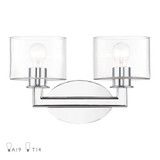 Bernardino 2 Light Vanity Light by Livex - 17912