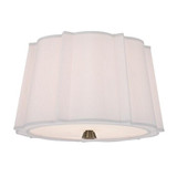 Humphrey 2 Light 17 Inch Wide Semi Flush Mount by Hudson Valley - 4817