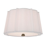 Humphrey 2 Light 17 Inch Wide Semi Flush Mount by Hudson Valley - 4817