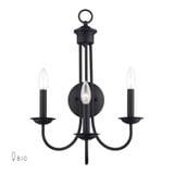Estate 3 Light Wall Sconce by Livex - 42673