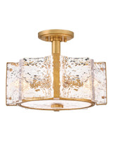 Florian 20W 4 LED Medium SemiFlush Mount 14.2 Inch Wide by Fredrick Ramond  - FR41601