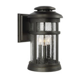 Newport 3 Light Outdoor Wall Lantern by Visual Comfort Studio - OL14302