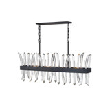 Revel 4 Light Oversized Linear Chandelier by Fredrick Ramond - FR30908
