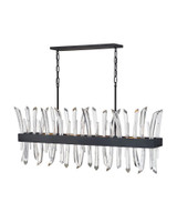 Revel 4 Light Oversized Linear Chandelier by Fredrick Ramond - FR30908