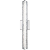 Cutler 1 Light Crackle Vanity Light 24 Inch Tall by Visual Comfort Studio - WB1868