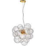 Charlize 6 Light Large Pendant by Dainolite - CLZ-206P