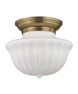 Dutchess 1 Light 12 Inch Wide Flush Mount by Hudson Valley - 5012F