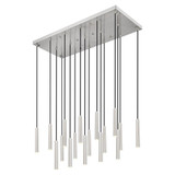 Forest 85W 17 LED Linear Chandelier 12 Inch Tall and 18 Inch Wide By Z-Lite - 919MP12-17L