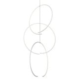 Torc 3 LED Pendant 56 Inch Tall and 24.75 Inch Wide by Sonneman - 3153