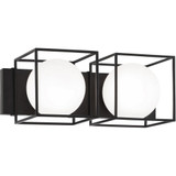 Squircle 2 Light Wall Sconce by Matteo - S03802