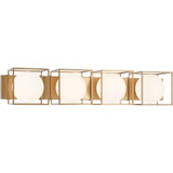 Squircle 4 Light Wall Sconce by Matteo - S03804