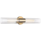 Odette 2 Light Wall Sconce 24 Inch Tall by Matteo - S05403