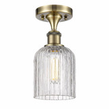 Bridal Veil 1 Light 5 Inch Wide Semi Flush Mount by Innovations - 516-1C-G559-5