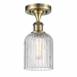 Bridal Veil 1 Light 5 Inch Wide Semi Flush Mount by Innovations - 516-1C-G559-5